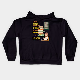 i love books Kids Hoodie